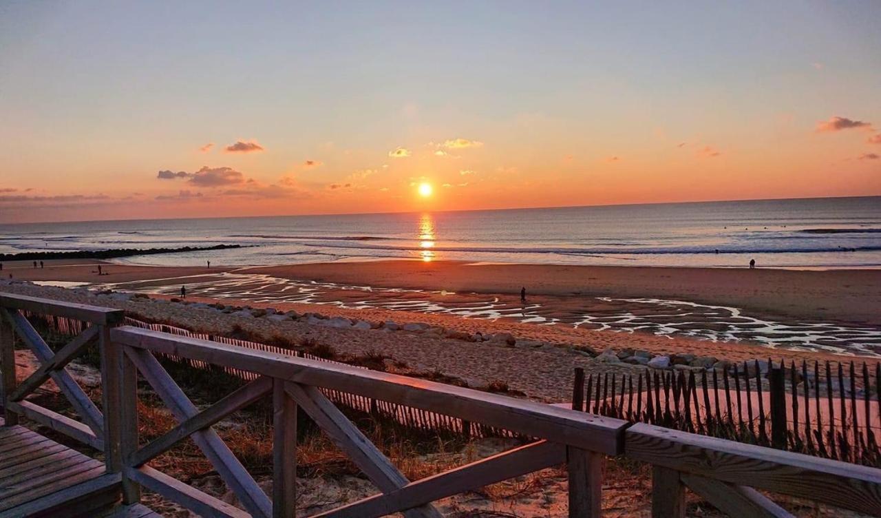1Ere Ligne, Dernier Etage, Vue A 180° Sur L'Ocean, Lacanau, Plage Centrale エクステリア 写真